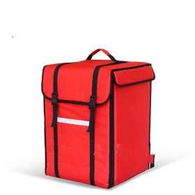 69 Liters Of Large Double Shoulder Take-out Lunch Box (Color: Red)