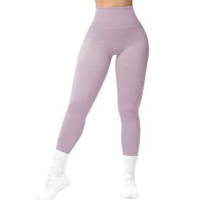 Women's Hip Up Breathable Yoga Suit (Option: Pink-M)