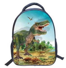 Primary School Kindergarten Shoulders Lightening Backpack (Option: Photo Color-16Inches)