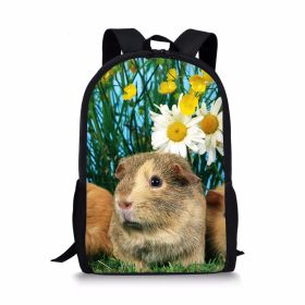 Pug children's backpack Pug primary school backpack (Option: 3Style)