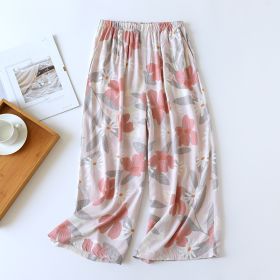 Loose Casual Household Pants For Women (Option: Sun flower-M)