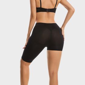 High-low Waist Seamless Shape Pants (Option: Black-S)