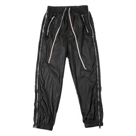 Dark Side Zip Sweatpants Hip Hop Street (Option: Black-XS)