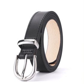 Ladies Casual And Simple Belt (Option: Black-115cm)