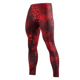 Men's Compression Pants Quick Dry Sportswear Running Tights (Option: JSK78-2XL)