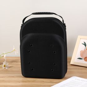 Anti-pressure Anti-deformation Baseball Cap Eva Storage Bag (Option: No Logo Black Can Hold 6)