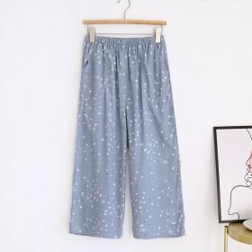 Loose Casual Household Pants For Women (Option: Night sky-M)