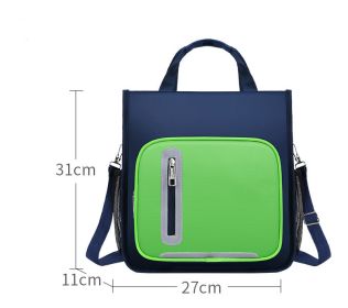 Boys And Girls Space Bag Backpack Lightweight Children's School Bag (Option: Green-Tuition bag)