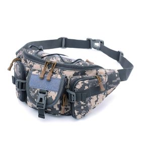 Camouflage Bag Men's Sports Outdoor Large Capacity Waterproof Tactical (Option: ACU Digital)