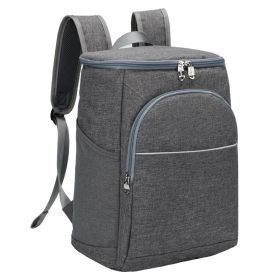 Large Capacity Cationic Backpack Can Be Portable (Color: Grey)