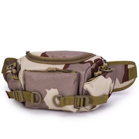 Multifunctional Messenger Bag For Outdoor Travel Mountaineering (Option: Sansha camouflage-One size)