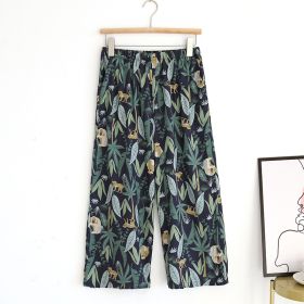 Loose Casual Household Pants For Women (Option: Monkey-M)