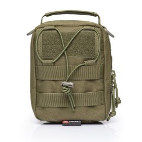 Multi Functional Outdoor Tactical Army Fan Accessory Bag (Option: Military green)