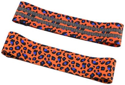 Leopard Resistance Band Unisex Booty Band Hip Circle Loop Workout Exercise for Legs Thigh Glute Butt Squat Bands Non-Slip Exercise Fitness Workout (Me (size: medium)