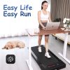 Walking Pad Treadmill Under Desk,Portable Mini Treadmill 265 lbs Capacity with Remote Control,Installation-Free Jogging Machine for Home/Office,Blueto