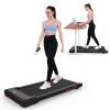 Walking Pad Treadmill Under Desk,Portable Mini Treadmill 265 lbs Capacity with Remote Control,Installation-Free Jogging Machine for Home/Office,Blueto