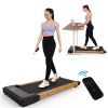Walking Pad Treadmill Under Desk,Portable Mini Treadmill 265 lbs Capacity with Remote Control,Installation-Free Jogging Machine for Home/Office,Blueto