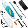 Stand Up Paddle Board 126"âˆšÃ³32"âˆšÃ³6" Extra Wide Thick Sup Board with Premium Sup Accessories & Backpack, Non-Slip Deck, Leash, Adjustable Paddle, Hand