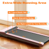 Walking Pad Treadmill Under Desk for Home Office Fitness, Mini Portable Treadmill with APP Remote Control and 16 Inch Running Area(Note: Forbidden to