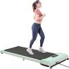 2 in 1 Under Desk Electric Treadmill 2.5HP, with Bluetooth APP and speaker, Remote Control, Display, Walking Jogging Running Machine Fitness Equipment