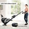 Magnetic Rowing Machine Folding Rower with 14 Level Resistance Adjustable; LCD Monitor and Tablet Holder for Foldable Rower Home Gym Cardio Workout