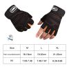 Gloves Weight Exercises Half Finger Lifting Gloves Body Building Training Sport Gym Fitness Gloves for Men Women