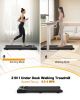 FYC Under Desk Treadmills Walking Pad;  265LBS Capacity Portable Treadmill with Remote Control and LED Display Electric Running Machine for Home Offic