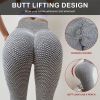 TIK Tok Leggings Women Butt Lifting Workout Tights Plus Size Sports High Waist Yoga Pants Medium