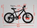 S20101 Kids Bicycle 20 Inch Kids Montain Bike Gear Shimano 7 Speed Bike for Boys and Girls