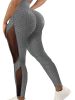 Honeycomb Mesh Contrast Leggings, Sporty Skinny High Waist Lifting Yoga Leggings, Women's Clothing