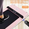 Walking Pad Treadmill Under Desk for Home Office Fitness, Mini Portable Treadmill with APP Remote Control and 16 Inch Running Area(Note: Forbidden to