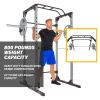 ProGear Squat Rack Power Cage with J-Hooks, Ultra Strength 800lb Weight Capacity, Optional Lat Pulldown Attachment