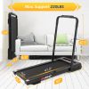 FYC 2 in 1 Under Desk Treadmill - 2.5 HP Folding Treadmill for Home;  Installation-Free Foldable Treadmill Compact Electric Running Machine;  Remote C