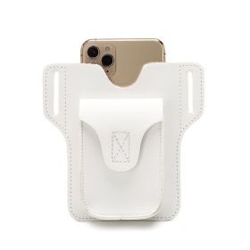 Outdoor Multi-functional Mobile Phone Storage Bag (Color: White)