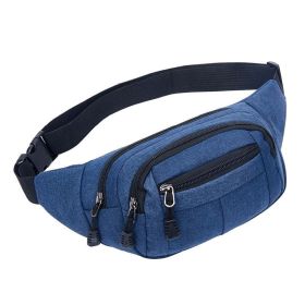 Cycling Running Sports Waist Bag (Color: Blue)