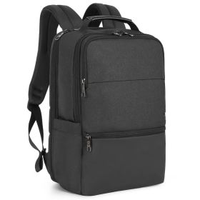 Large Capacity Decompression Shoulder Strap Backpack (Option: Black-19inches)